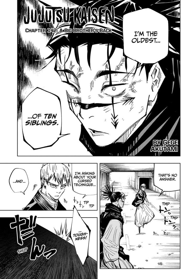 Jujutsu Kaisen Chapter 142 image 01